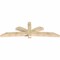 Ekena Millwork Davenport Rough Sawn Timber Gable Bracket, Douglas Fir, 108"W x 36"H x 6"D x 6"F, 8/12 Pitch GBW108X36X0606DAV00RDF - alternate 5